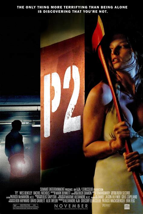 P2 (2007) film online,Franck Khalfoun,Rachel Nichols,Wes Bentley,Simon Reynolds,Philip Akin